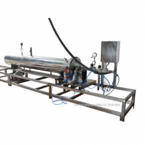 pvc cling film vacuum suck degassing machine