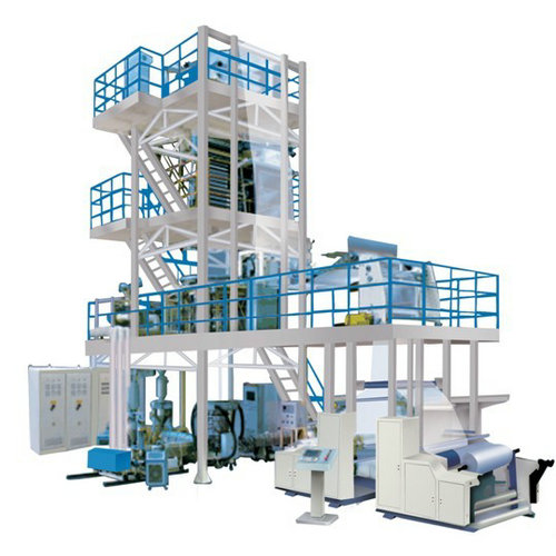 Three Layer Rotary Die Head Co-extrusion Film Blowing Machine